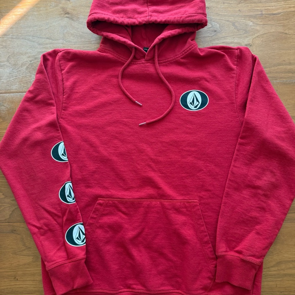 Volcom Men's Bold Red Hoodie